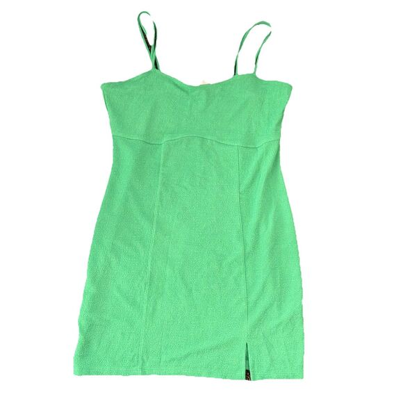 H&M Dresses & Skirts - H&M Women's Basic  Green Bodycon Dress Slit  XL